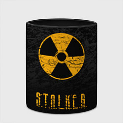 Кружка 3D STALKER: Radioactive, цвет: 3D-белый + черный — фото 2