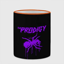 Кружка 3D The Prodigy: Violet Ant, цвет: 3D-оранжевый кант — фото 2