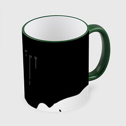 Кружка 3D DEATH STRANDING, цвет: 3D-зеленый кант