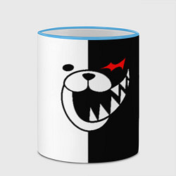 Кружка 3D MONOKUMA, цвет: 3D-небесно-голубой кант — фото 2