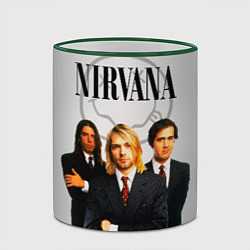 Кружка 3D Nirvana, цвет: 3D-зеленый кант — фото 2