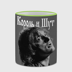 Кружка 3D Король и Шут, цвет: 3D-светло-зеленый кант — фото 2