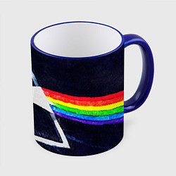 Кружка 3D PINK FLOYD, цвет: 3D-синий кант