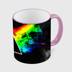 Кружка 3D PINK FLOYD, цвет: 3D-розовый кант