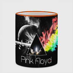 Кружка 3D PINK FLOYD, цвет: 3D-оранжевый кант — фото 2