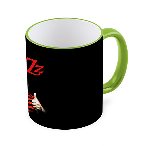 Кружка цветная Князь / 3D-Светло-зеленый кант – фото 1