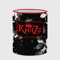Кружка 3D Князь Анархия спина, цвет: 3D-красный кант — фото 2
