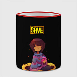 Кружка 3D UNDERTALE FRISK, цвет: 3D-красный кант — фото 2