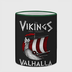 Кружка 3D Vikings Valhalla, цвет: 3D-зеленый кант — фото 2