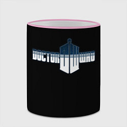 Кружка 3D Doctor Who, цвет: 3D-розовый кант — фото 2