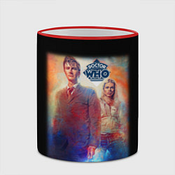 Кружка 3D Doctor Who, цвет: 3D-красный кант — фото 2