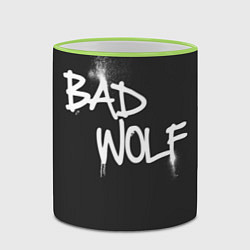 Кружка 3D Bad Wolf, цвет: 3D-светло-зеленый кант — фото 2