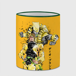 Кружка 3D JoJo Bizarre Adventure, цвет: 3D-зеленый кант — фото 2