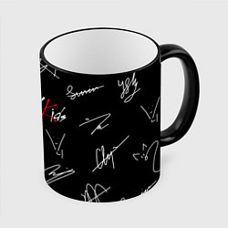 Кружка 3D STRAY KIDS, цвет: 3D-черный кант