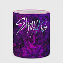 Кружка 3D Stray Kids, цвет: 3D-розовый кант — фото 2