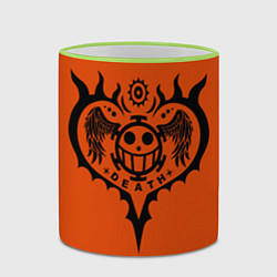 Кружка 3D One Piece, цвет: 3D-светло-зеленый кант — фото 2