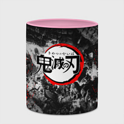 Кружка 3D KIMETSU NO YAIBA, цвет: 3D-белый + розовый — фото 2