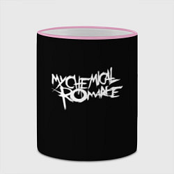 Кружка 3D My Chemical Romance spider, цвет: 3D-розовый кант — фото 2