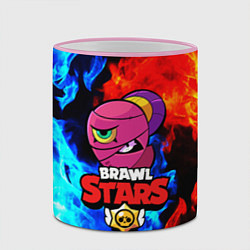 Кружка 3D BRAWL STARS TARA, цвет: 3D-розовый кант — фото 2