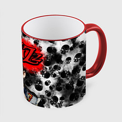 Кружка 3D Князь, цвет: 3D-красный кант