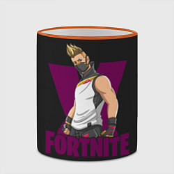Кружка 3D Fortnite, цвет: 3D-оранжевый кант — фото 2