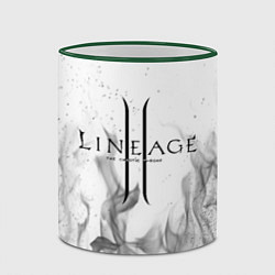 Кружка 3D LINEAGE 2, цвет: 3D-зеленый кант — фото 2
