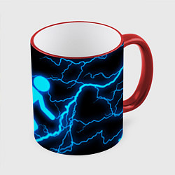 Кружка 3D PORTAL, цвет: 3D-красный кант