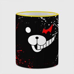 Кружка 3D MONOKUMA, цвет: 3D-желтый кант — фото 2