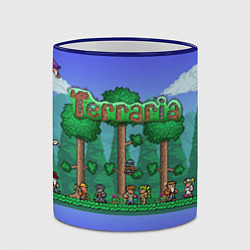 Кружка 3D Terraria, цвет: 3D-синий кант — фото 2