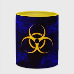 Кружка 3D BIOHAZARD, цвет: 3D-белый + желтый — фото 2