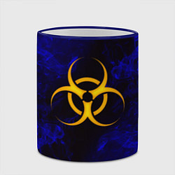 Кружка 3D BIOHAZARD, цвет: 3D-синий кант — фото 2