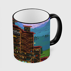 Кружка 3D TERRARIA, цвет: 3D-черный кант