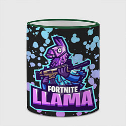 Кружка 3D Fortnite LLAMA, цвет: 3D-зеленый кант — фото 2
