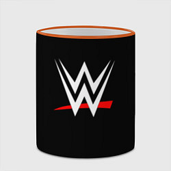Кружка 3D WWE, цвет: 3D-оранжевый кант — фото 2