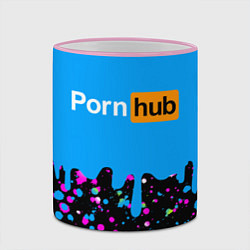 Кружка 3D PornHub, цвет: 3D-розовый кант — фото 2