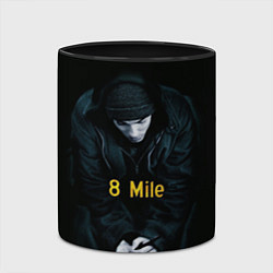 Кружка 3D EMINEM, цвет: 3D-белый + черный — фото 2