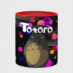 Кружка 3D Totoro, цвет: 3D-белый + красный — фото 2