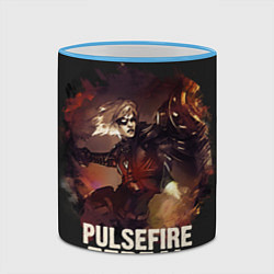 Кружка 3D Pulsefire Ezreal, цвет: 3D-небесно-голубой кант — фото 2