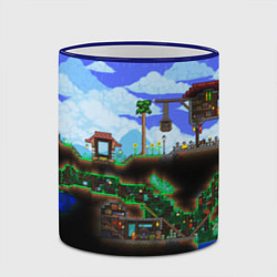 Кружка 3D TERRARIA, цвет: 3D-синий кант — фото 2