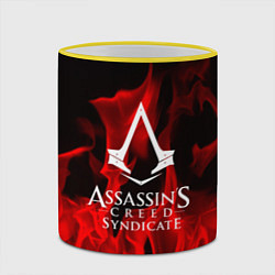 Кружка 3D Assassin’s Creed: Syndicate, цвет: 3D-желтый кант — фото 2