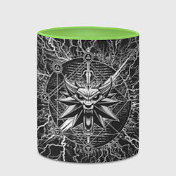 Кружка 3D The Witcher, цвет: 3D-белый + светло-зеленый — фото 2