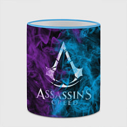 Кружка 3D Assassin's Creed, цвет: 3D-небесно-голубой кант — фото 2