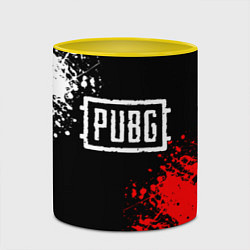 Кружка 3D PUBG, цвет: 3D-белый + желтый — фото 2