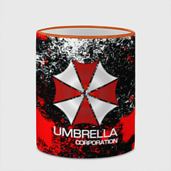 Кружка 3D UMBRELLA CORP, цвет: 3D-оранжевый кант — фото 2
