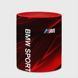 Кружка 3D BMW БМВ Z, цвет: 3D-белый + красный — фото 2