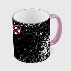 Кружка 3D UMBRELLA CORPORATION, цвет: 3D-розовый кант