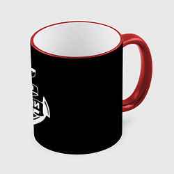 Кружка 3D ВМФ России, цвет: 3D-красный кант