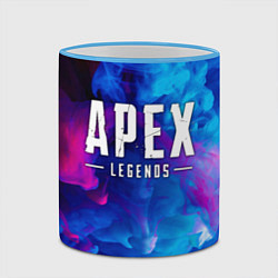 Кружка 3D APEX LEGENDS, цвет: 3D-небесно-голубой кант — фото 2