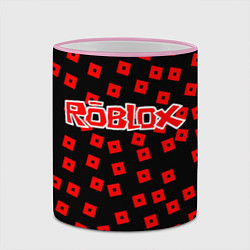 Кружка 3D Roblox, цвет: 3D-розовый кант — фото 2