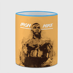 Кружка 3D Iron Mike, цвет: 3D-небесно-голубой кант — фото 2